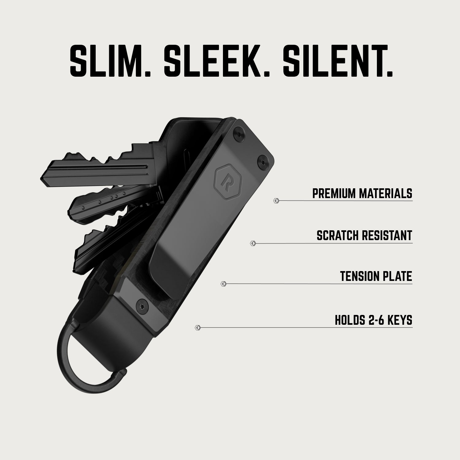 Ridge KeyCase - Bubblegum
