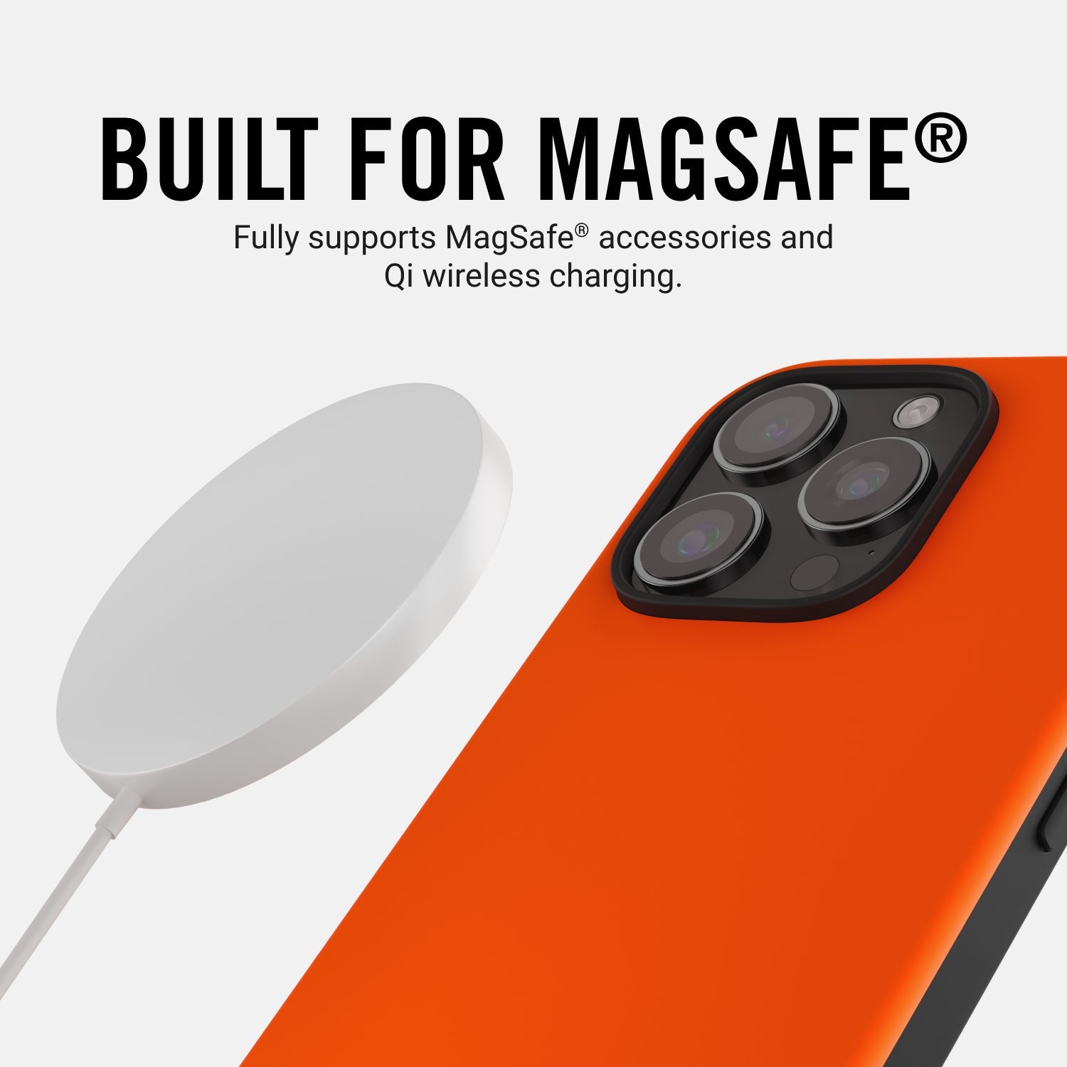 Ridge Phone Case - Basecamp Orange - iPhone 16 Pro